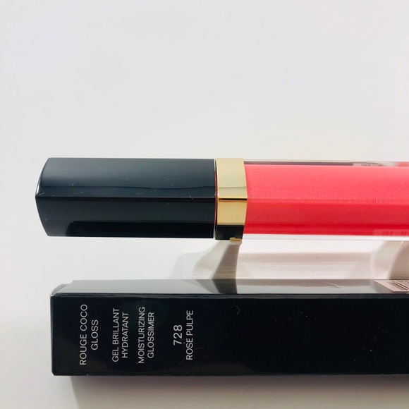 CHANEL Makeup Chanel Rouge Coco Gloss 728 Rose Pulpe Poshmark